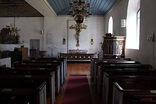 Bälaryds kyrka, interno