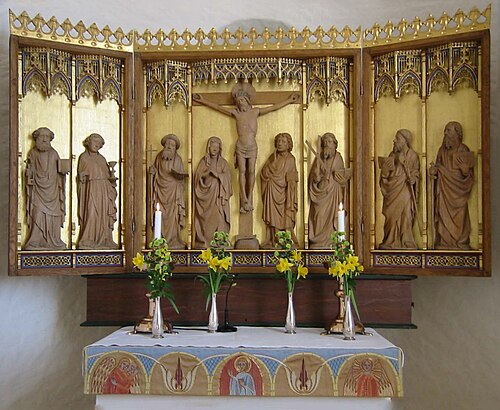 Hogstads kyrka, interno