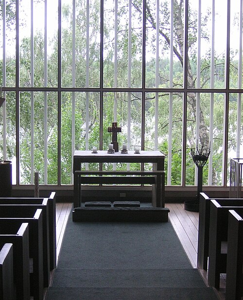 Lida idrottskyrka, interno