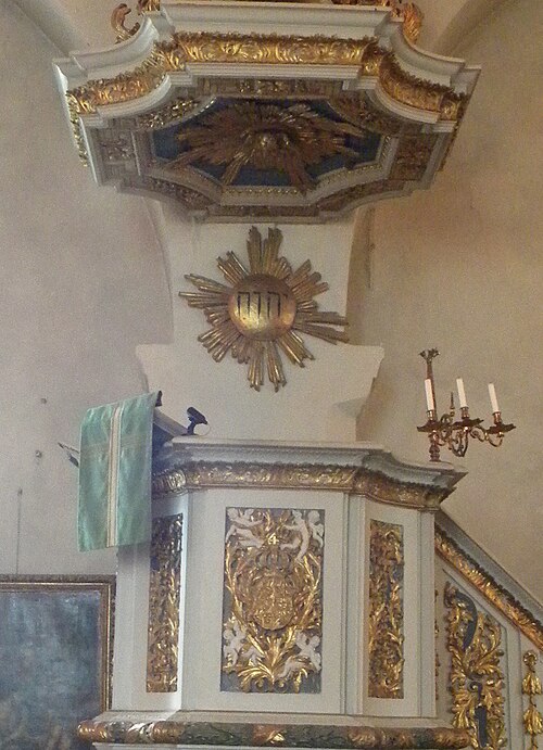 Mariefreds kyrka, intérieur