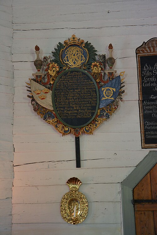 Näshults kyrka, interno