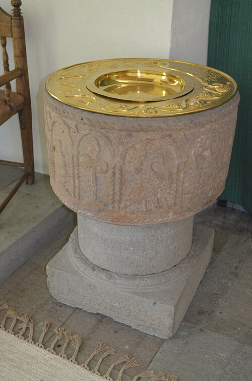 Nässja kyrka, interno
