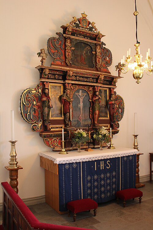 Tjärby kyrka, intérieur