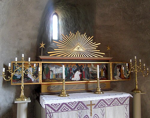 Vilske-Kleva kyrka, interno