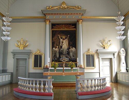Hovmantorps kyrka, interno