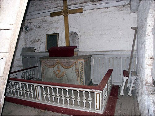 Häggeby kyrka, interno