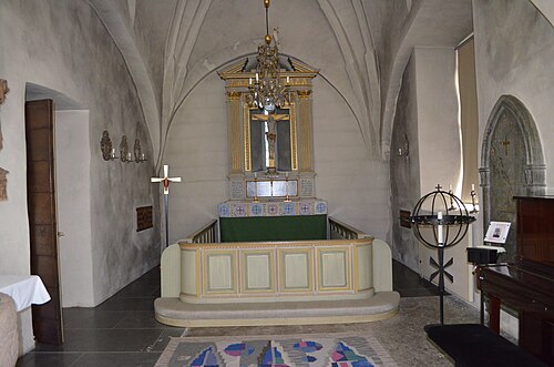 Lästringe kyrka, interno