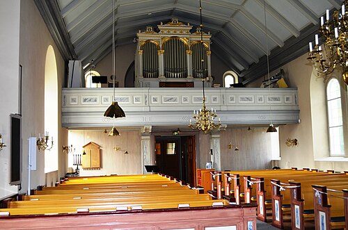 Näsby kyrka, intérieur