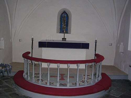 Stora Råby kyrka, interno
