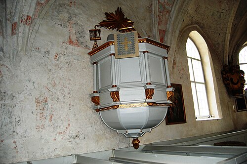 Ängsö kyrka, intérieur