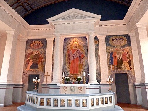 Eftra kyrka, intérieur