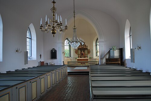 Eskilstorps kyrka, intérieur