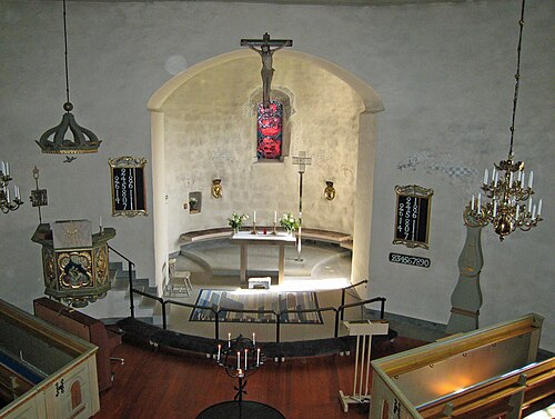 Hagby kyrka, intérieur