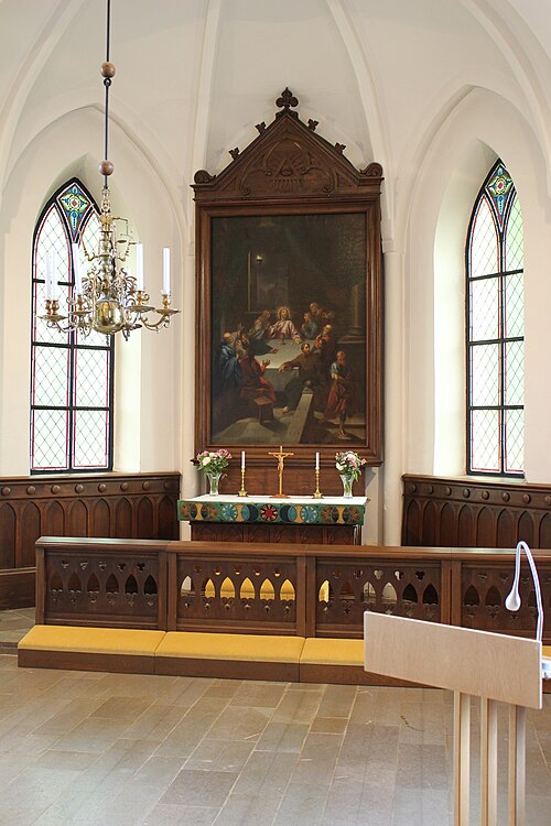 Lundby kyrka, interno