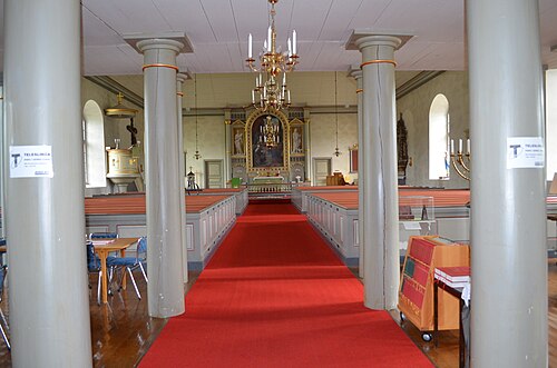 Pjätteryds kyrka, interno