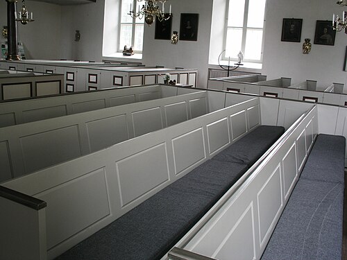 Runstens kyrka, interno