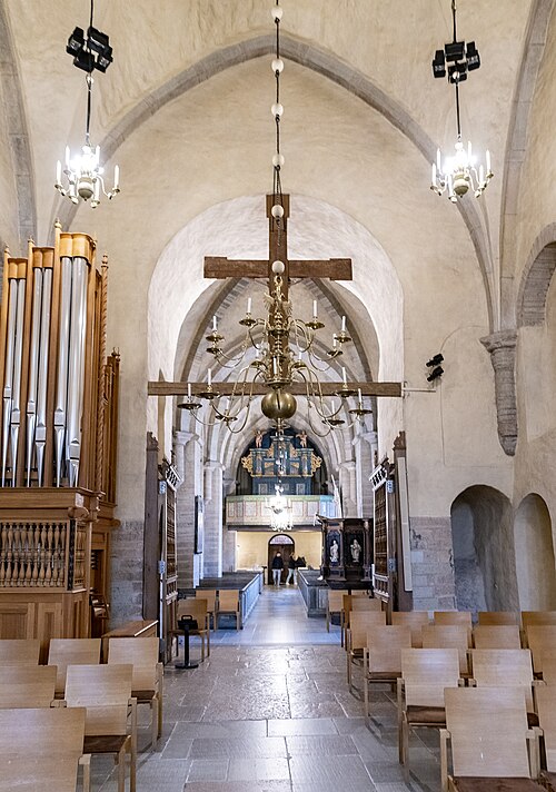 Vreta klosters kyrka, interno