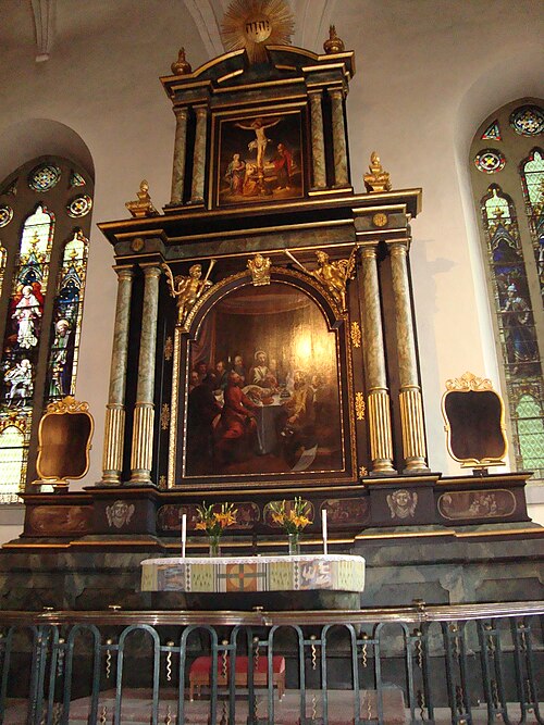 Avesta kyrka, interno