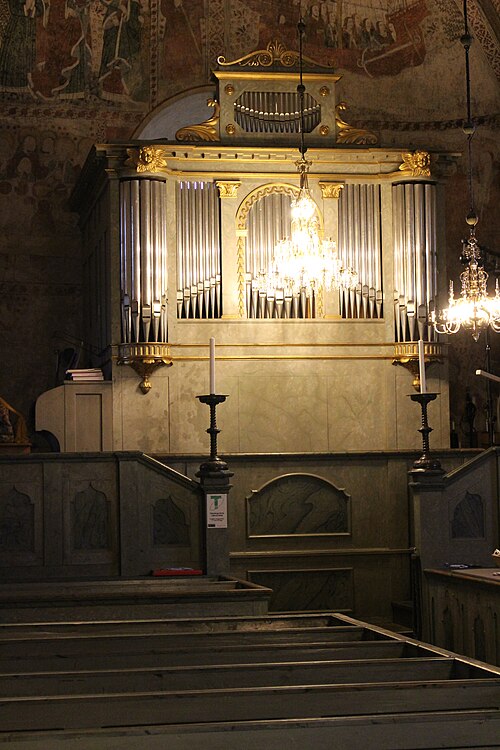 Edebo kyrka, intérieur