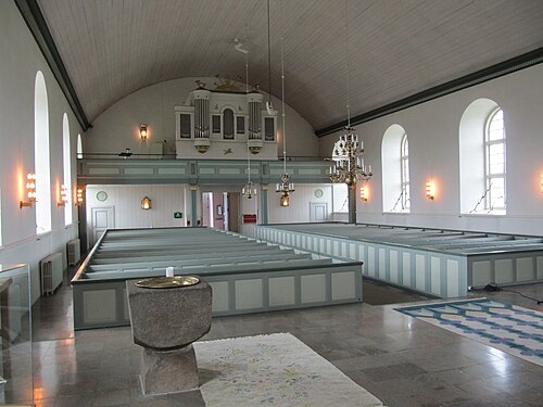 Hovs kyrka, interno