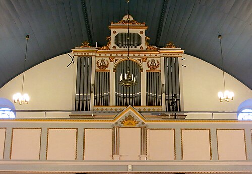 Knäred kyrka, intérieur
