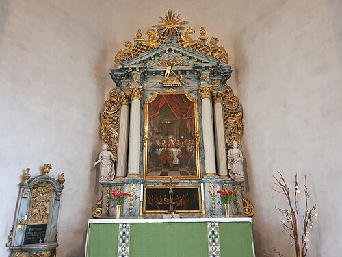 Leksands kyrka, intérieur