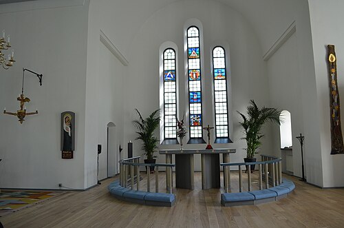 Tidaholms kyrka, interno