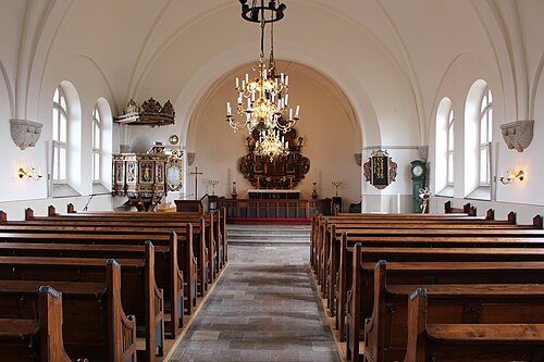 Tjärby kyrka, intérieur