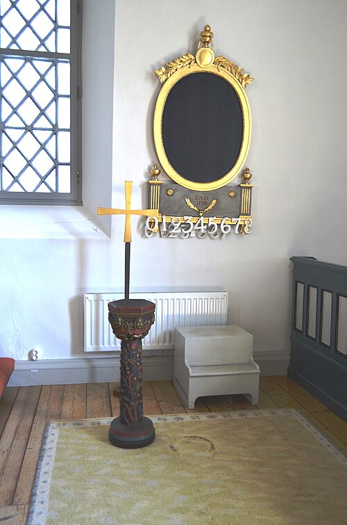 Tjärstads kyrka, intérieur