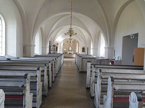 Östra Hargs kyrka, interno
