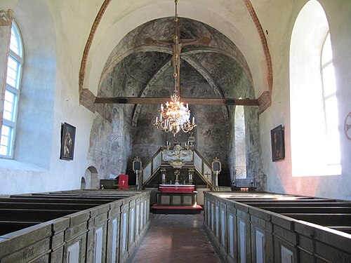 Eds kyrka, intérieur