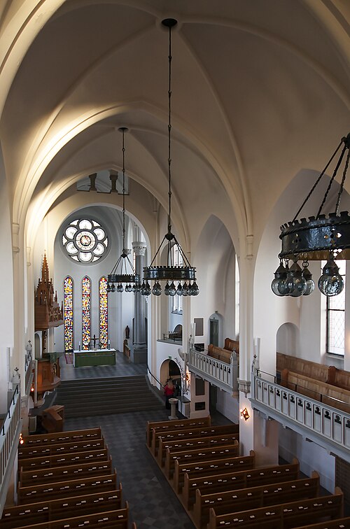 Hässleholms kyrka, interno