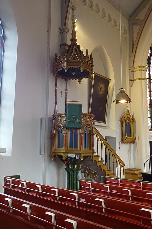 Trollhättans kyrka, interno
