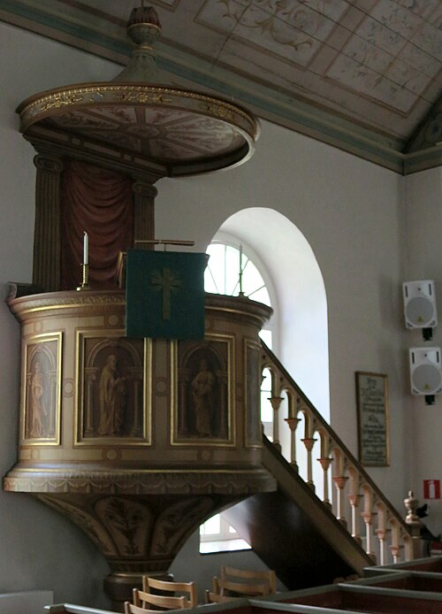 Nårunga kyrka, interno