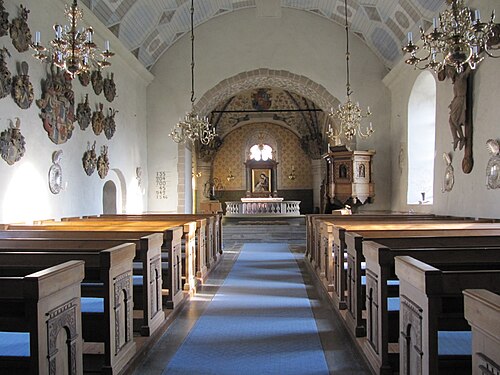 Dalby kyrka, intérieur