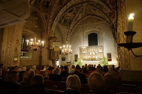Täby kyrka, intérieur