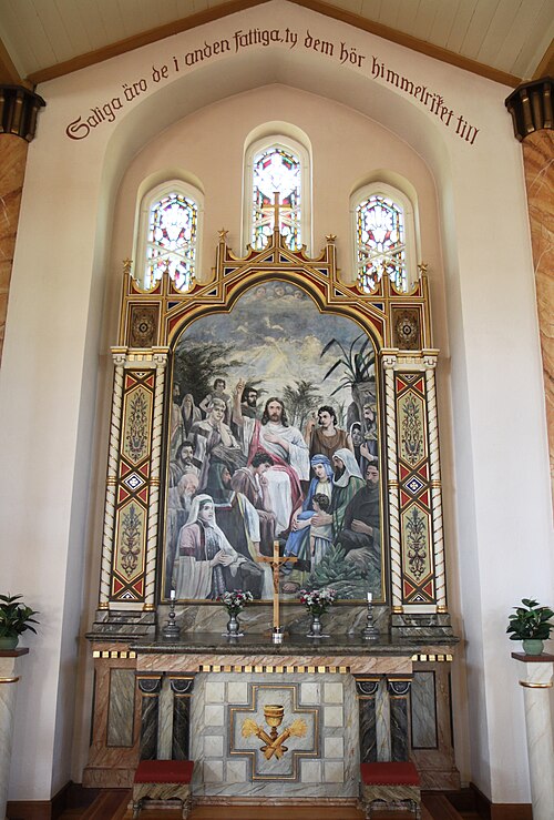 Kungsäters kyrka, interno