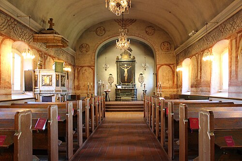 Lidingö kyrka, intérieur
