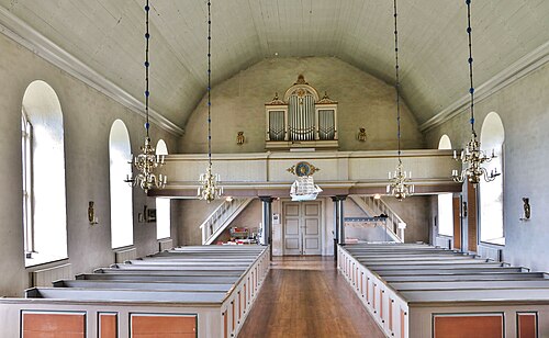 Smedby kyrka, interno