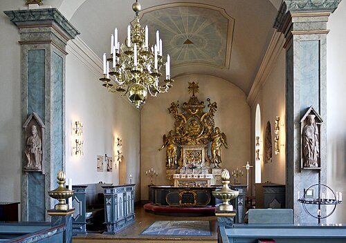 Frösö kyrka, interno