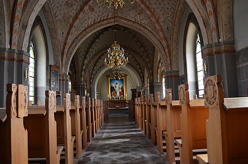 Hörups kyrka, interno