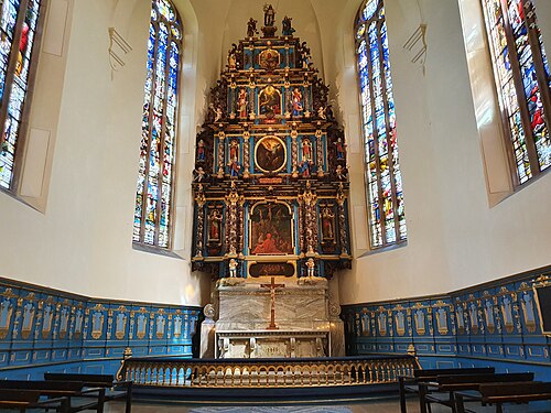 Kristine kyrka, intérieur