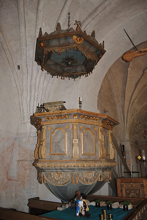 Moheda kyrka, intérieur