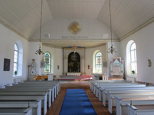 Villstads kyrka, interno