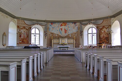 Almundsryds kyrka, intérieur