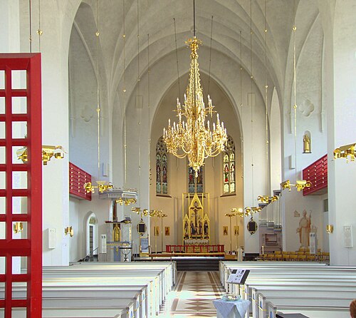 Luleå domkyrka, interno