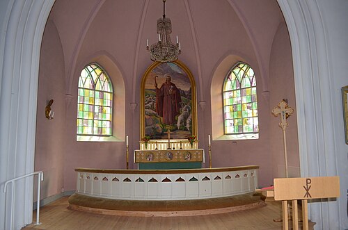 Tiarps kyrka, interno