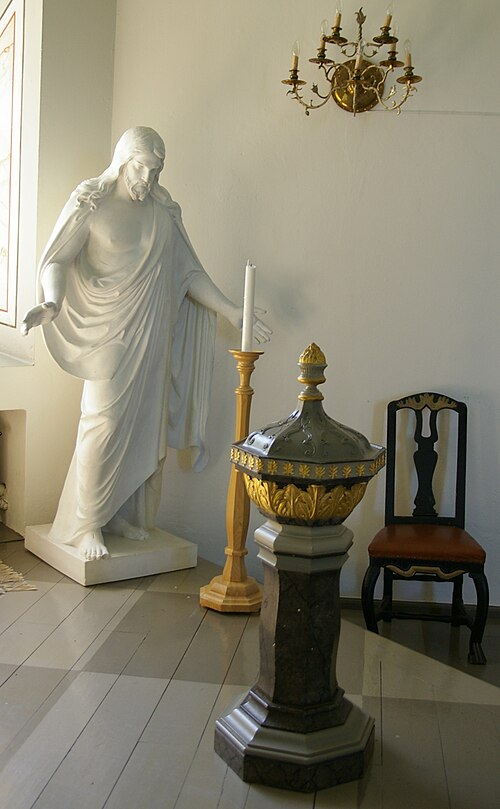 Acklinga kyrka, intérieur