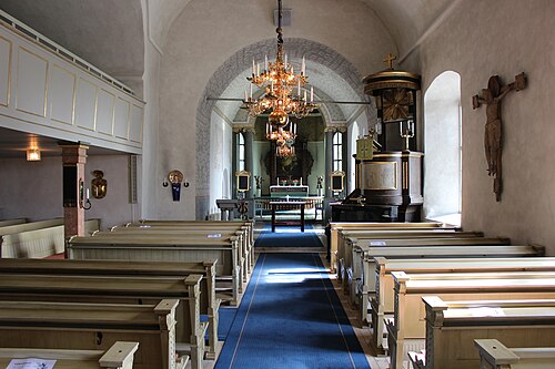 Björnlunda kyrka, interno