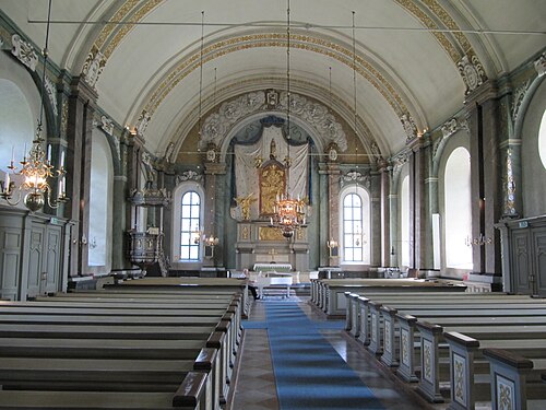 Hedesunda kyrka, intérieur
